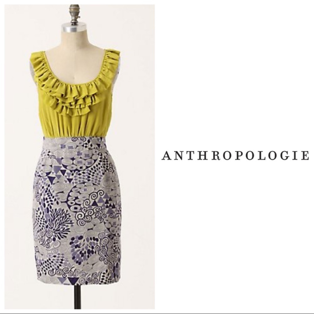 Anthropologie Seaside Fields Dress